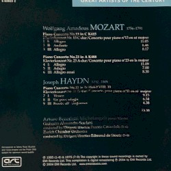 Mozart Piano concertos Nos. 13 & 23 etc
