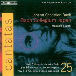 Cantatas, Volume 25