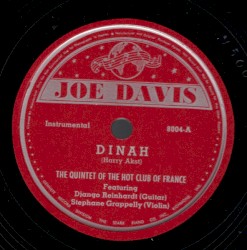 Dinah / The Sheik of Araby