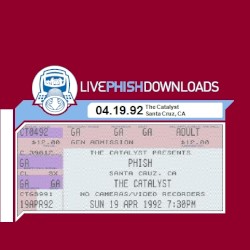 1992-04-19: The Catalyst, Santa Cruz, CA, USA