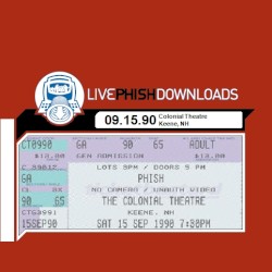 1990-09-15: The Colonial Theatre, Keene, NH, USA