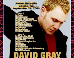 2000-09-24: Avalon Ballroom, Boston, MA, USA