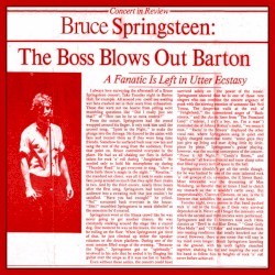 1978‐11‐07: Barton Hall, Cornell University, Ithaca, NY, USA