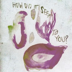 How Did It Seem To You?