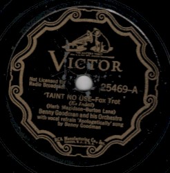 ’Taint No Use / Did You Mean It?