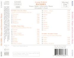 Water Music / Fireworks Music / Alexander's Feast