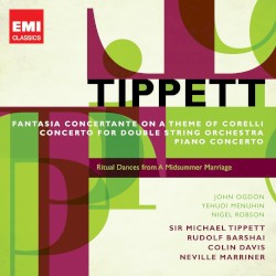 Fantasia Concertante on a Theme of Corelli / Concerto for Double String Orchestra / Piano concerto