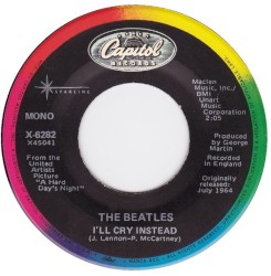 I’ll Cry Instead / I’m Happy Just to Dance With You