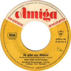 Es gibt ein Mädel / In Paris, in Berlin