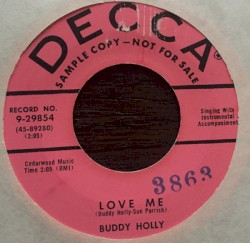 Love Me / Blue Days – Black Nights