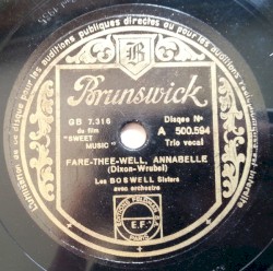 Fare-Thee-Well, Annabelle / Lullaby of Broadway