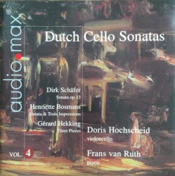 Dutch Cello Sonatas, Vol. 4