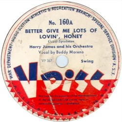Better Give Me Lots of Lovin’, Honey / Sierra