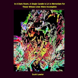 In a Dark Room, a Single Candle Is Lit in Memoriam for Those Whose Lives Were Incomplete