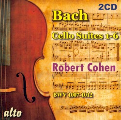 Cello Suites 1-6, BWV 1007-1012