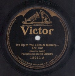 It's Up to You / 'Neath the South Sea Moon