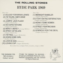 Hyde Park 1969