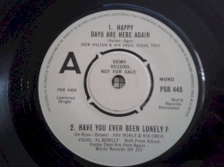 Happy Days Are Here Again