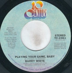 Playing Your Game, Baby