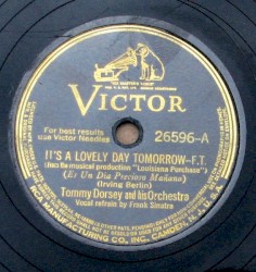 It's a Lovely Day Tomorrow / You're Lonely and I'm Lonely