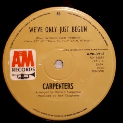 We've Only Just Begun