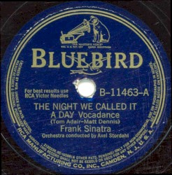 The Night We Called It a Day / Night and Day