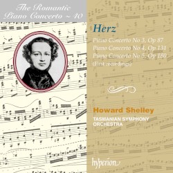 The Romantic Piano Concerto, Volume 40: Piano Concerto no. 3, op. 87 / Piano Concerto no. 4, op. 131 / Piano Concerto no. 5, op. 180