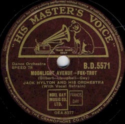 Moonlight Avenue / A Little Rain Must Fall