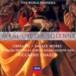 Messa solenne / Libera me / Sacred Works