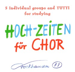 Hoch‐Zeiten Für Chor