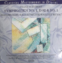 Symphonien No.1, D82 & No.3 - Rosamunde, Balletmusik/Ballet Music