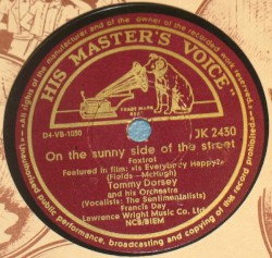 On the Sunny Side of the Street / There's No You