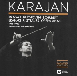 Mozart, Beethoven, Schubert, Brahms, R. Strauss, Opera Arias (1946-1949)
