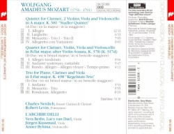 Clarinet Quintet / Clarinet Quartet / Kegelstatt Trio