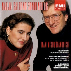 Barber: Violin Concerto / Shostakovich: Violin Concerto no. 1 in A minor, op. 99