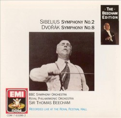 Sibelius: Symphony No. 2 / Dvořák: Symphony No. 8