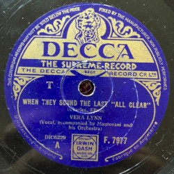 When They Sound the Last "All Clear" / Goodbye Heartaches