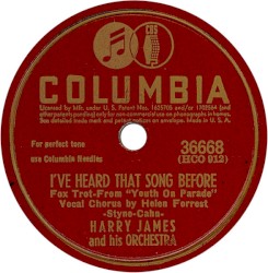 I've Heard That Song Before / Moonlight Becomes You