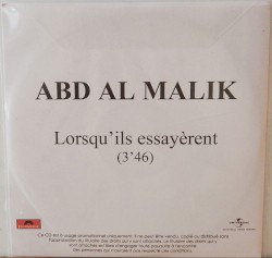 Lorsqu'ils essayèrent