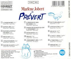 Marlène Jobert dit Prévert