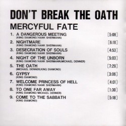 Don’t Break the Oath