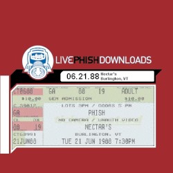 1988-06-21: Nectar's, Burlington, VT, USA
