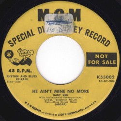 He Ain’t Mine No More / When I Cry