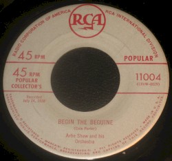 Begin the Beguine / Indian Love Call