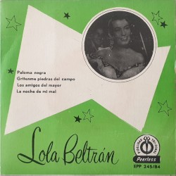 Paloma negra / La noche de mi mal / Los amigos del mayor / Grítenme piedras del campo