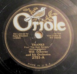Thanks / The Day You Came Along