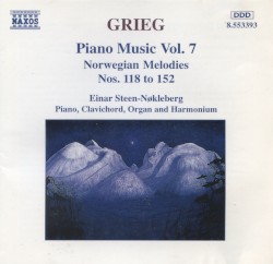 Piano Music, Volume 7: Norwegian Melodies, nos. 118 to 152
