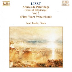Années de Pèlerinage, Volume 1: First Year, Switzerland
