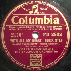 With All My Heart / In the Blue of Evening