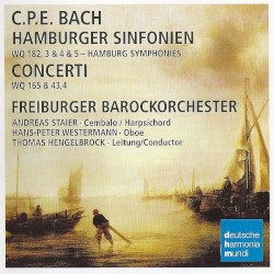 Hamburger Sinfonien, Wq 182, 3 & 4 & 5 / Concerti, Wq 165 & 43,4